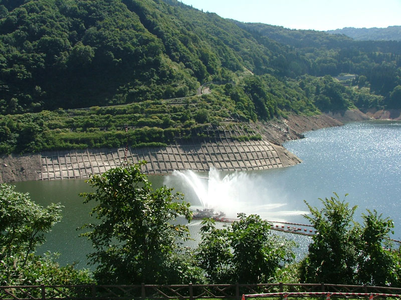 日本一の噴水